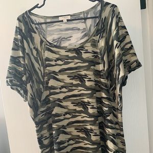 Camo Tunic T-shirt
